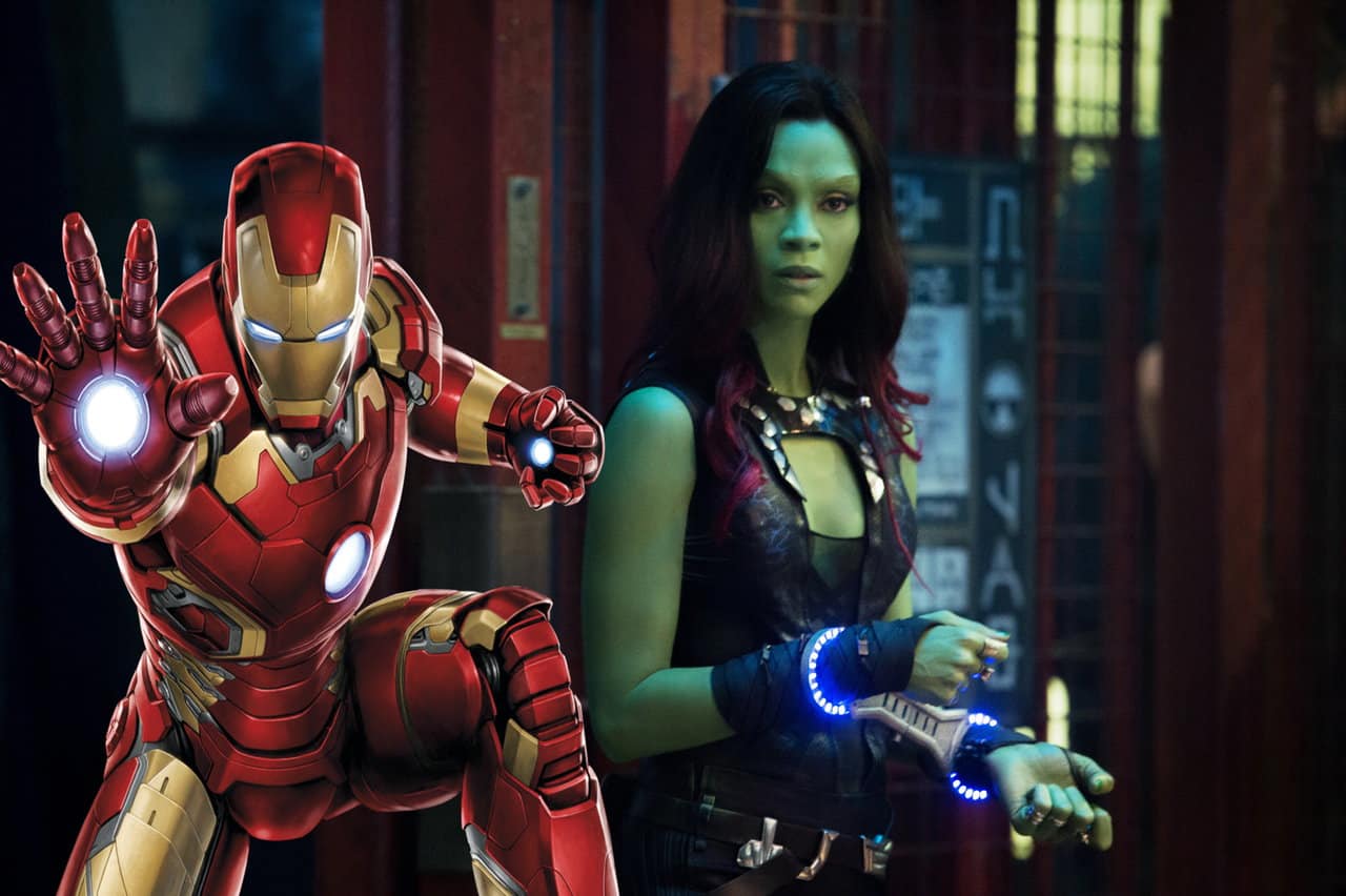 Gamora e Tony Stark avranno un flirt in Avengers: Infinity War?