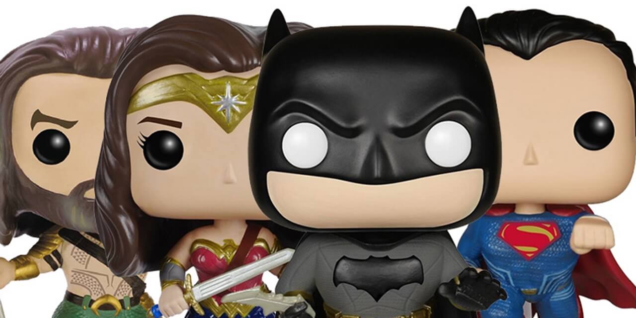 Rivelati ufficialmente i Funko Pop di Justice League