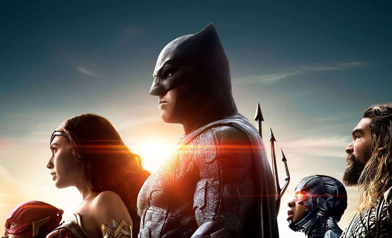 Justice League: il teaser poster italiano con Ben Affleck, Gal Gadot, Jason Momoa