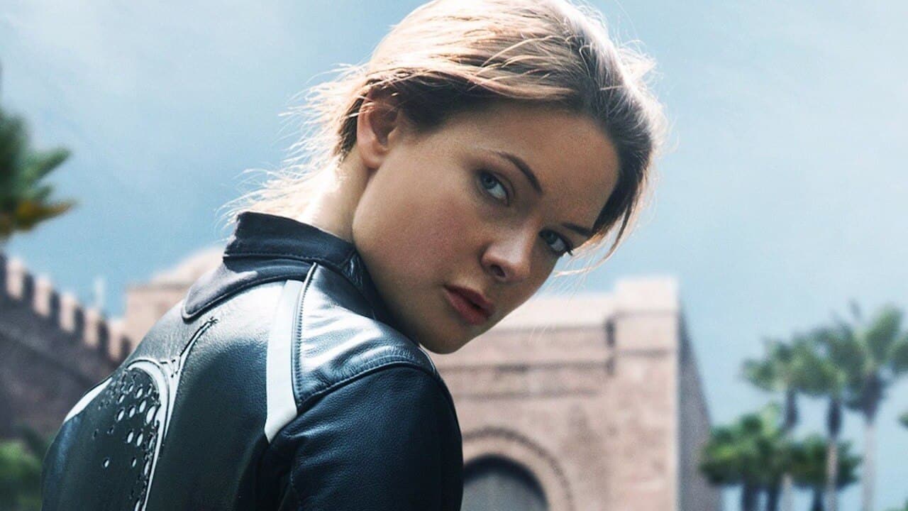 Rebecca Ferguson immortalata nei panni di Ilsa Faust sul set di Mission: Impossible 6