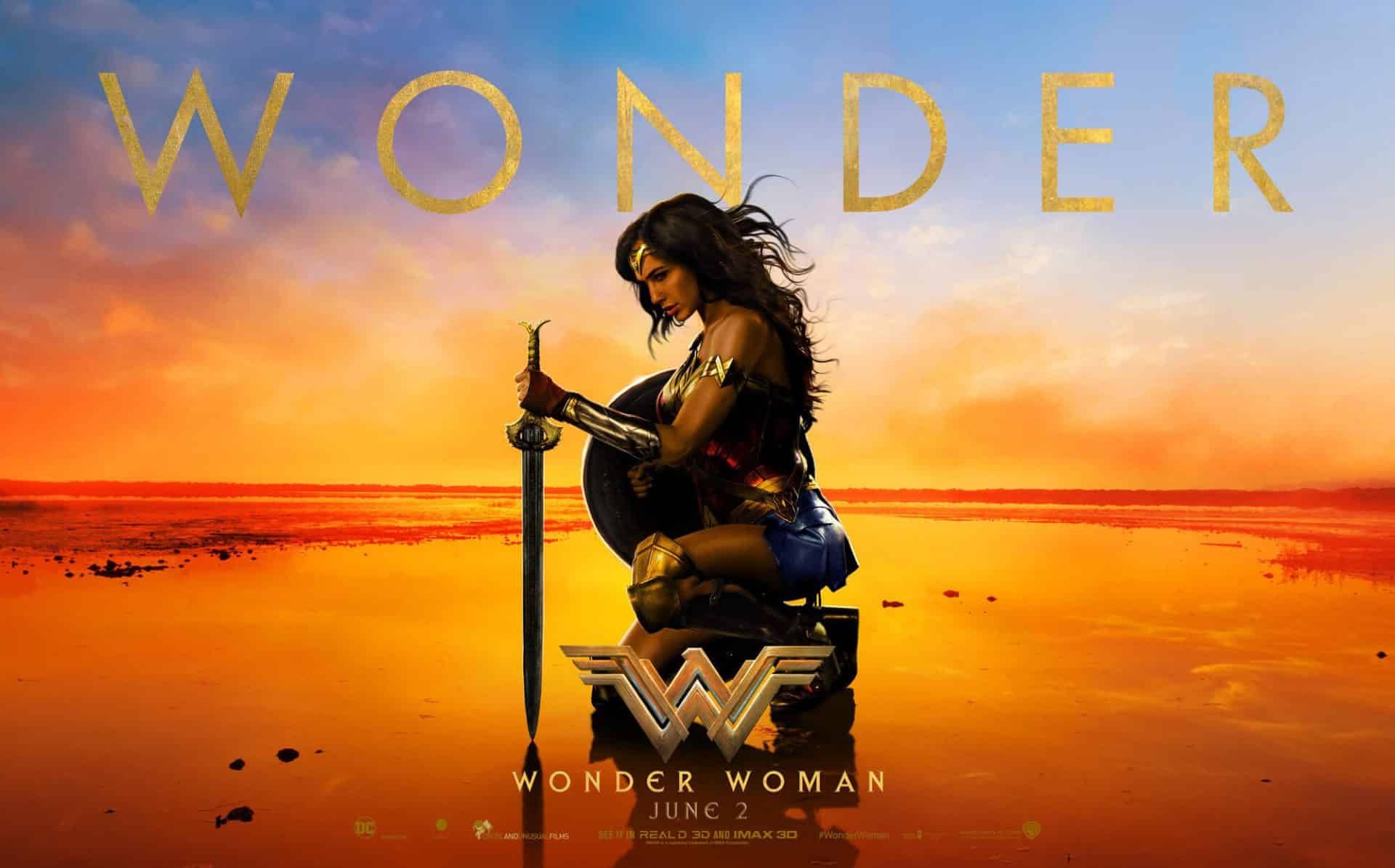 Wonder Woman: le amazzoni protagoniste dei poster IMAX