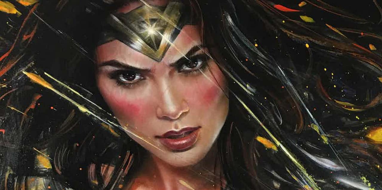 Wonder Woman – Diana è spettacolare nel dipinto di Olivia De Beradinis