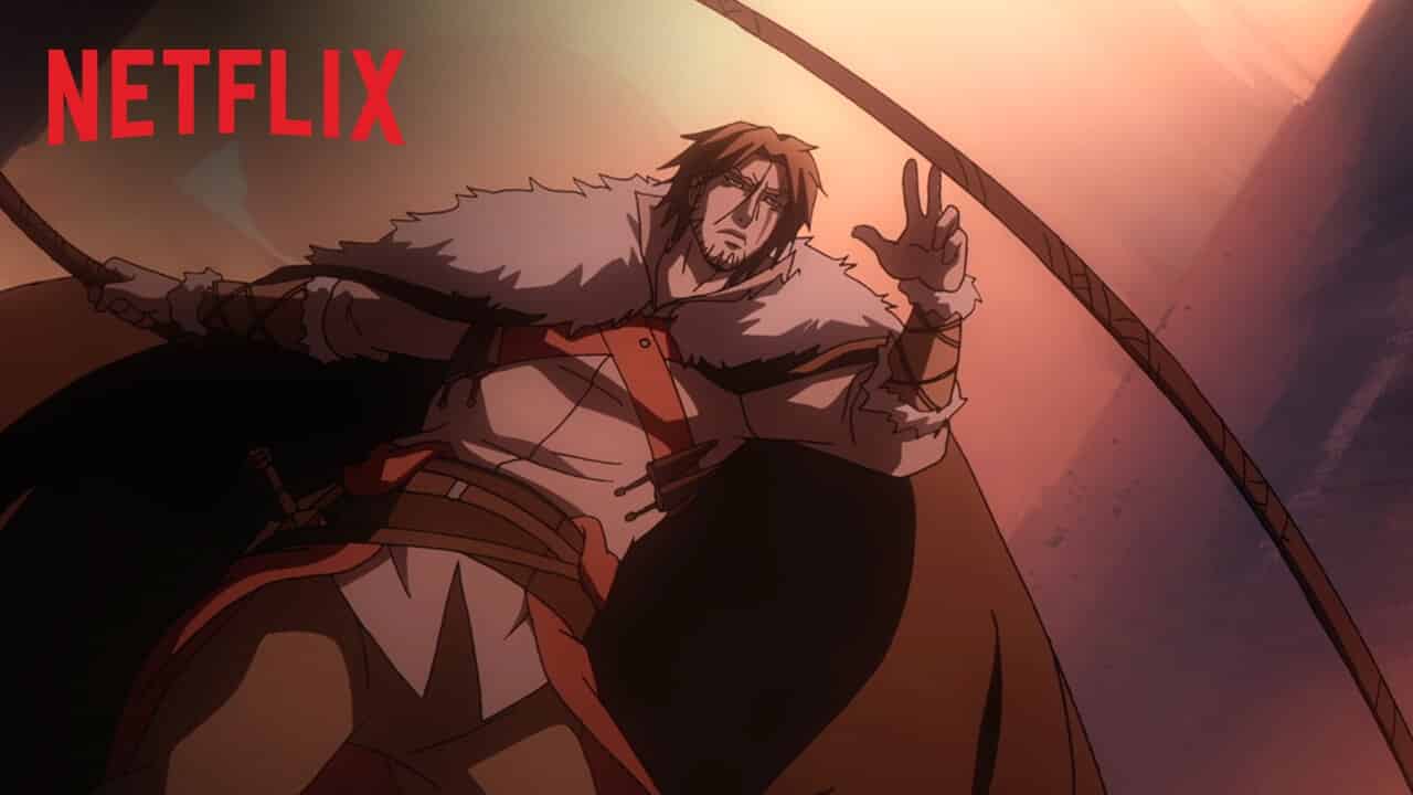 Castlevania: un gusto retrò nel poster internazionale della serie Netflix