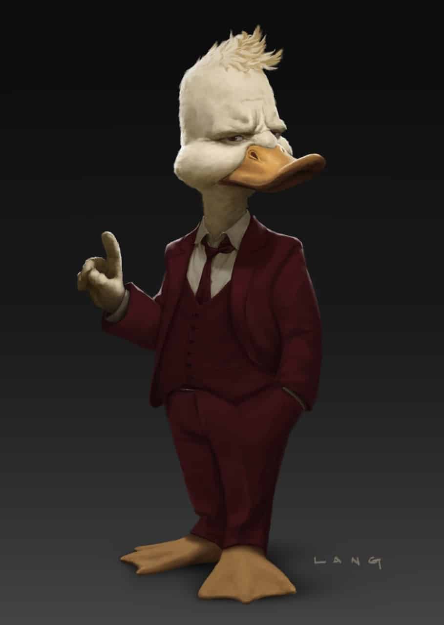 howard the duck concept art