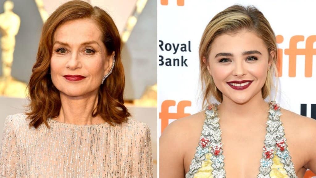 Isabelle Huppert e Chloe Moretz nel cast del thriller The Widow