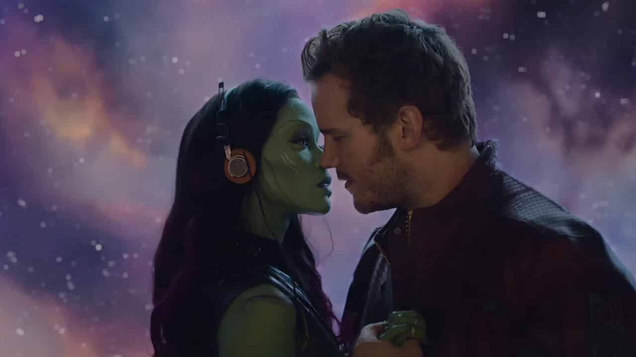 James Gunn sulla storia d’amore fra Gamora e Star-Lord