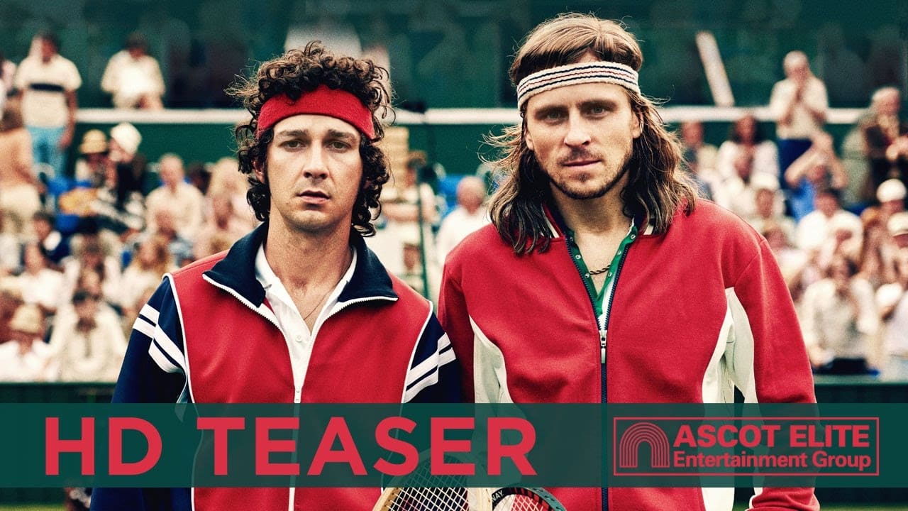 Borg/McEnroe – Svelato il teaser trailer del film con Shia LaBoeuf