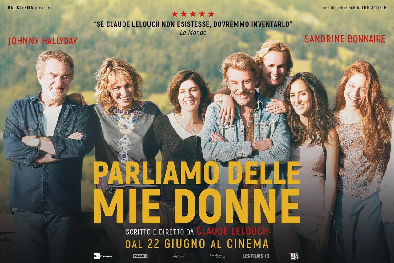 Parliamo delle mie donne: svelato il trailer italiano del nuovo film di Claude Lelouch