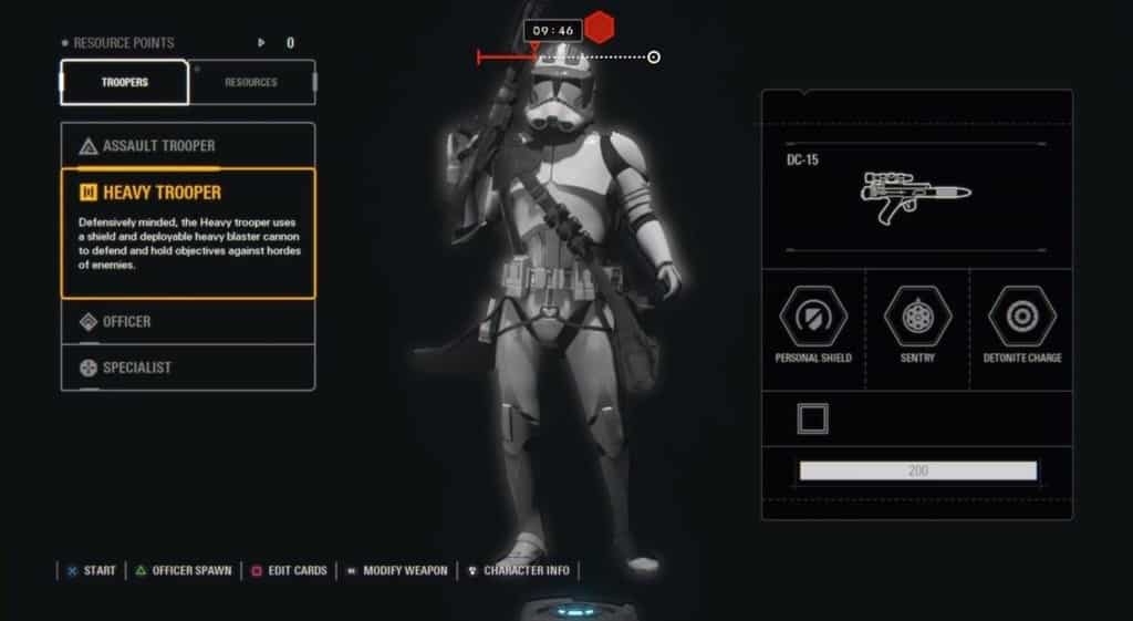 star wars battlefront ii immagine menu