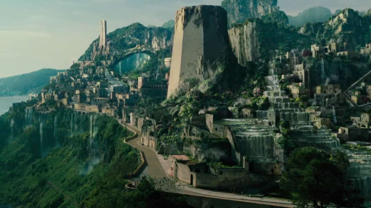 Themyscira, l’isola di Wonder Woman, nel nuovo concept art del film