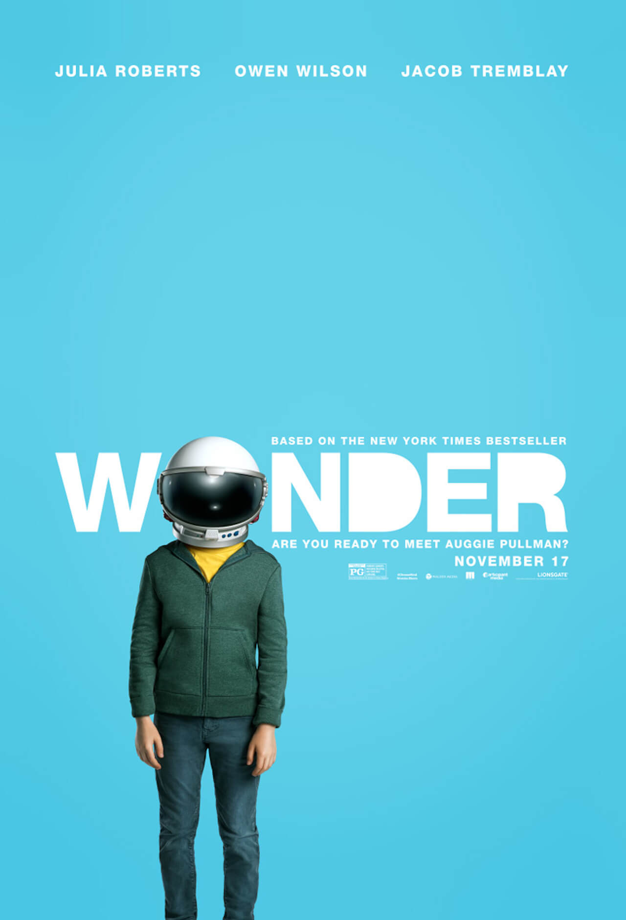 Wonder: trailer e poster del film con Julia Roberts e Owen Wilson 