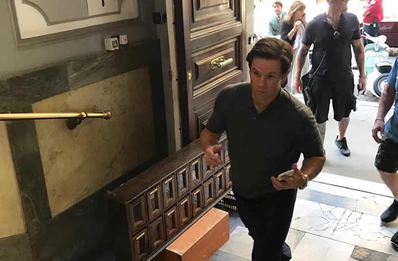 EXCL: Mark Wahlberg a Roma per All The Money In The World [FOTO]