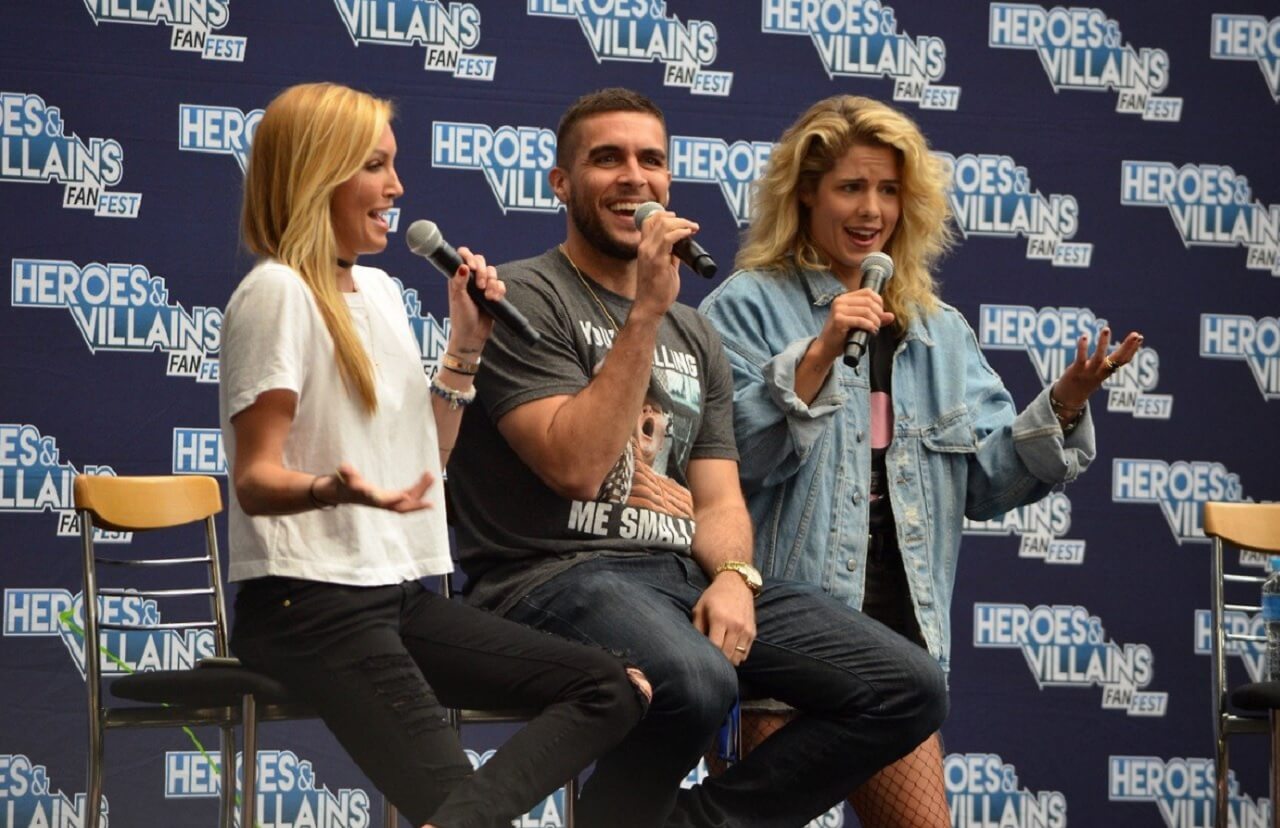 Heroes & Villains Fan Fest: Emily Bett-Rickards, Katie Cassidy e Josh Segarra su Arrow 6