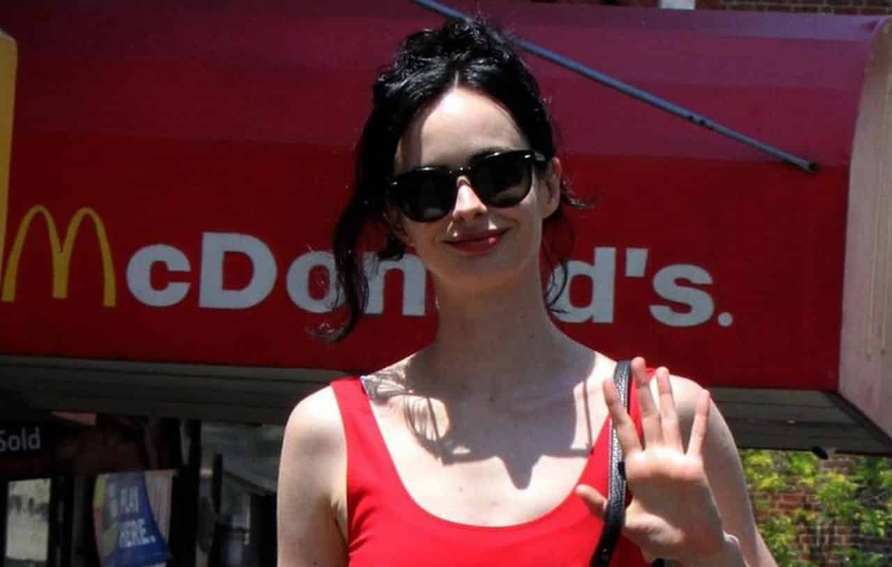 Krysten Ritter combatte il caldo sul set di Jessica Jones 2