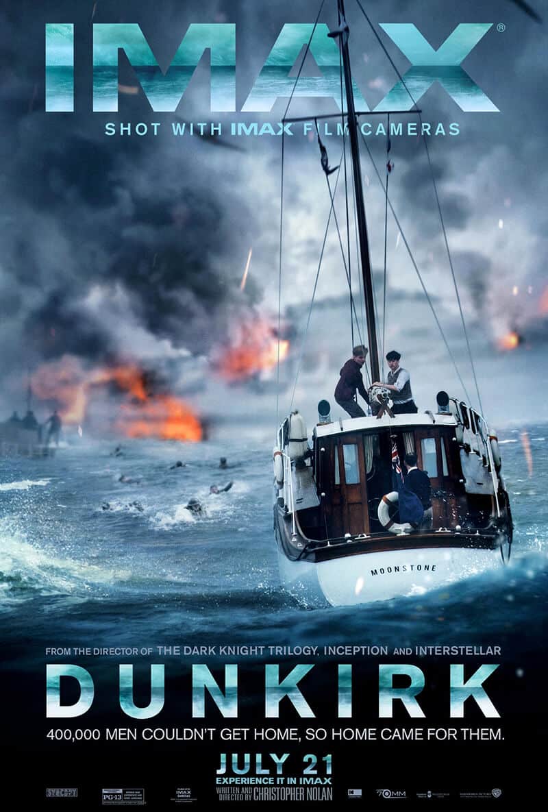 dunkirk Christopher Nolan poster imax