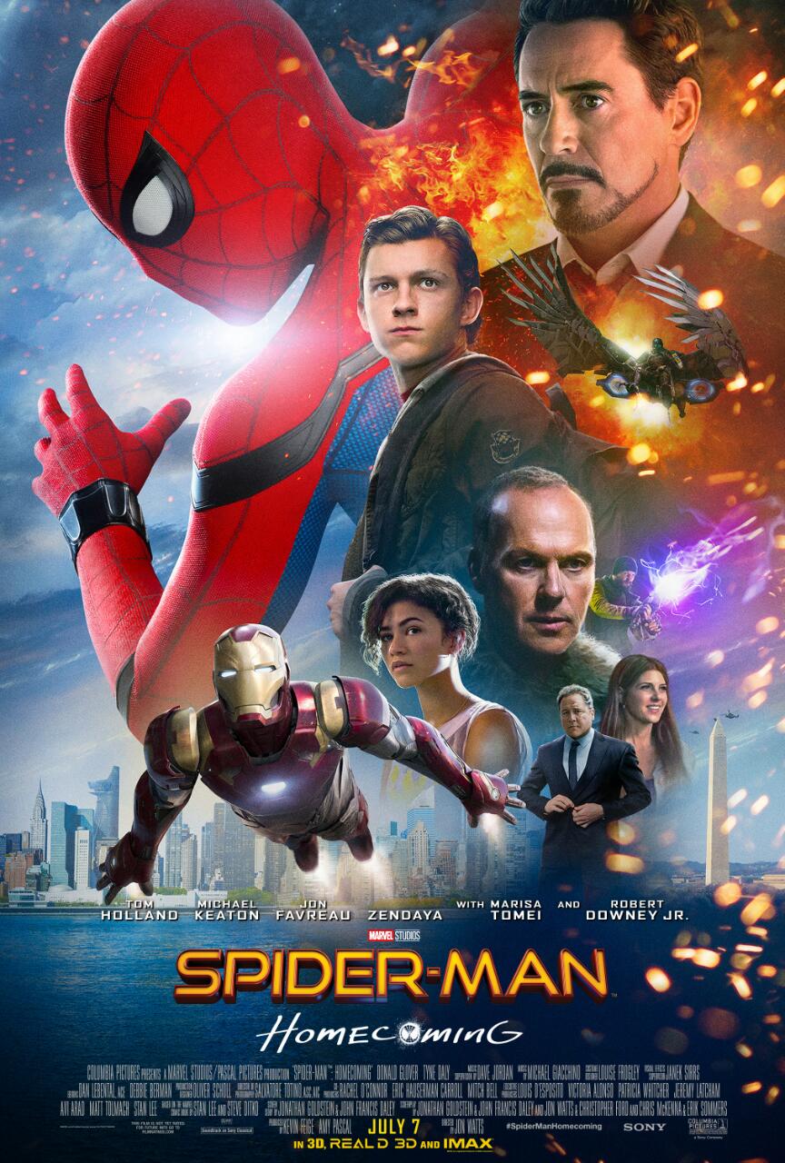 Zendaya - Spider-Man: Homecoming poster
