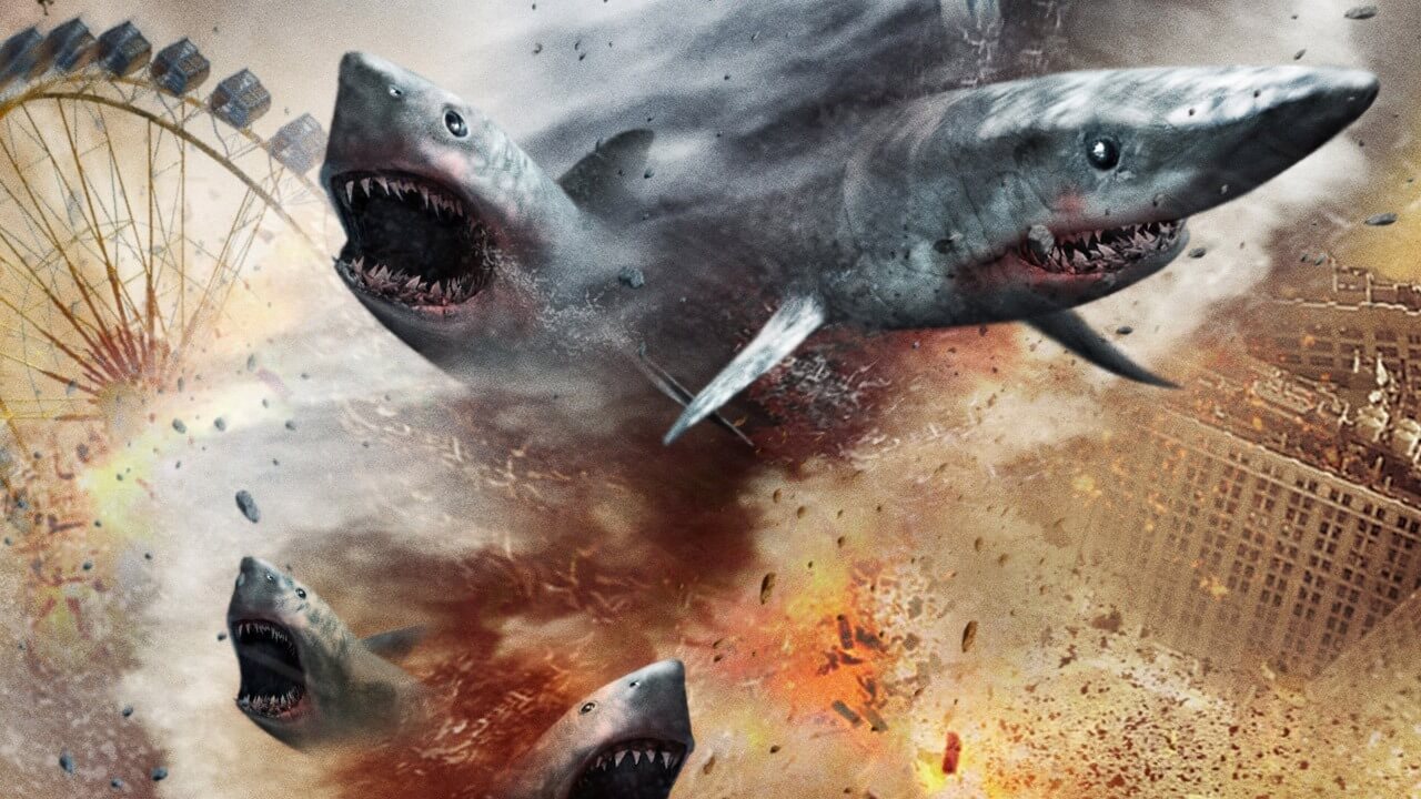 Sharknado 6: la trama include viaggi nel tempo, dinosauri e l’Arca di Noè