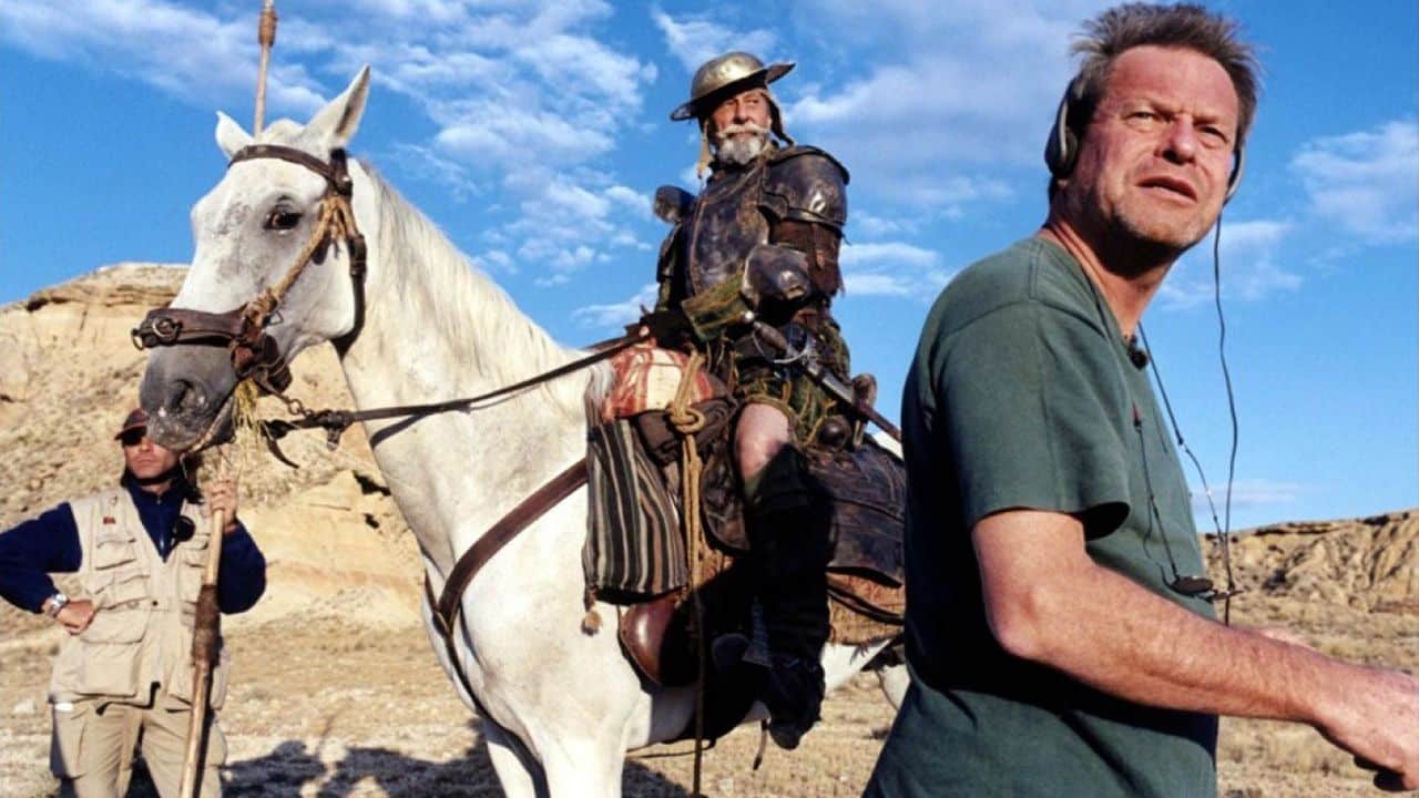 terry gilliam the man who killed don quixote fine riprese