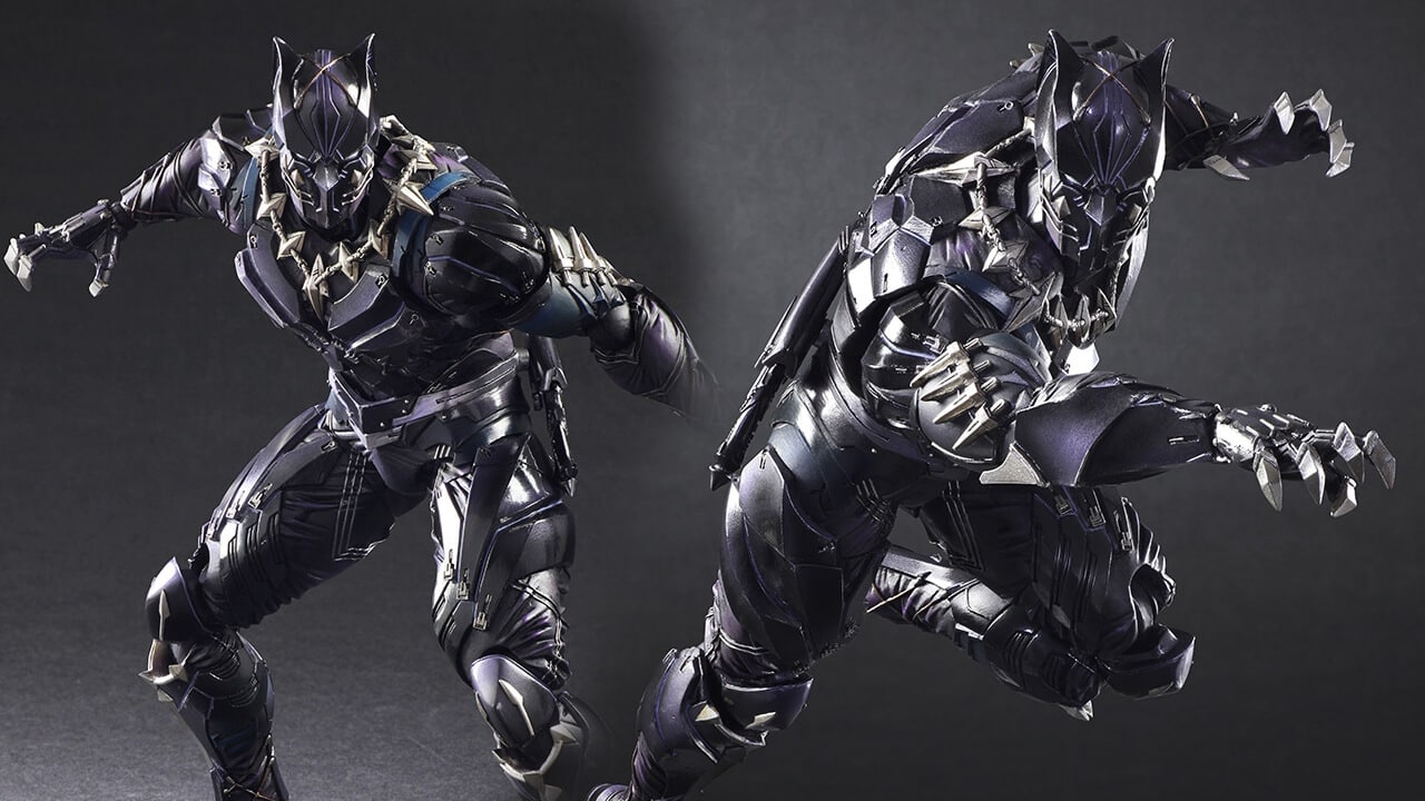 Black Panther: Square Enix rivela l’action figure in variante Kai