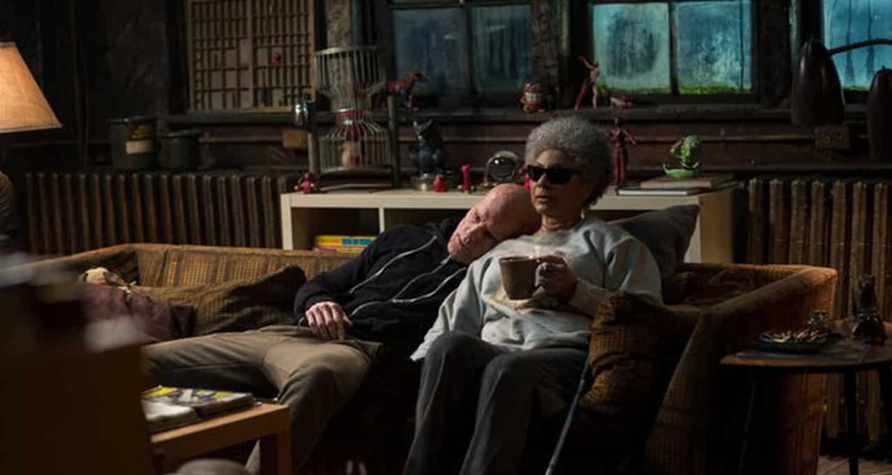 Wade Wilson e Blind Al sul set di Deadpool 2, prima foto ufficiale