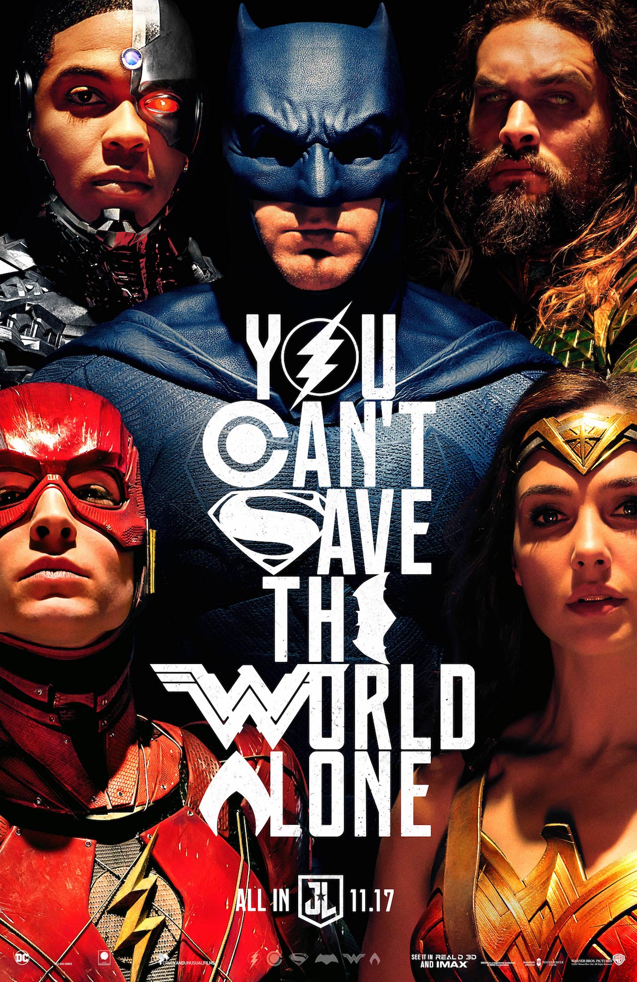 Justice League poster SDCC