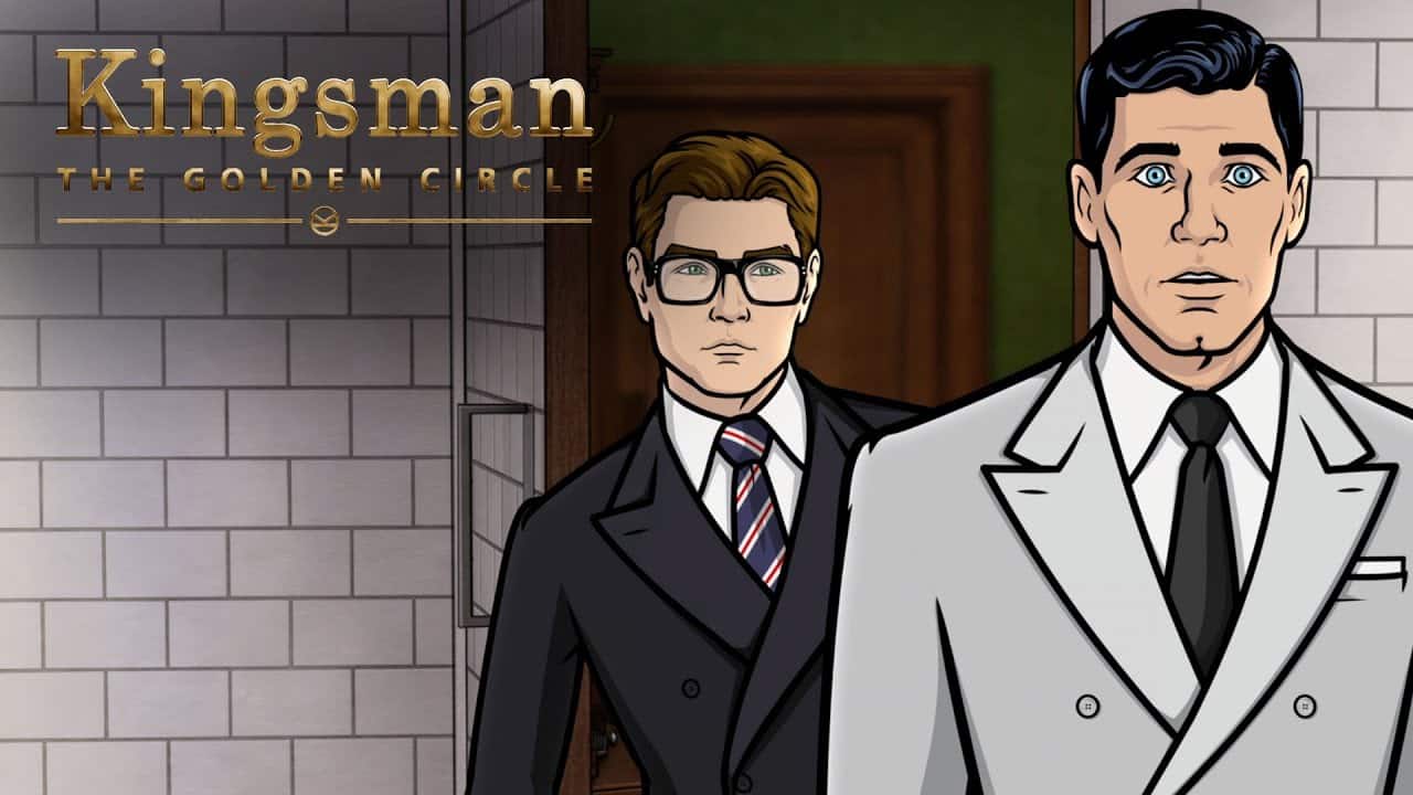 Kingsman: Il Cerchio d’Oro – Eggsy incontra Archer in una divertente clip