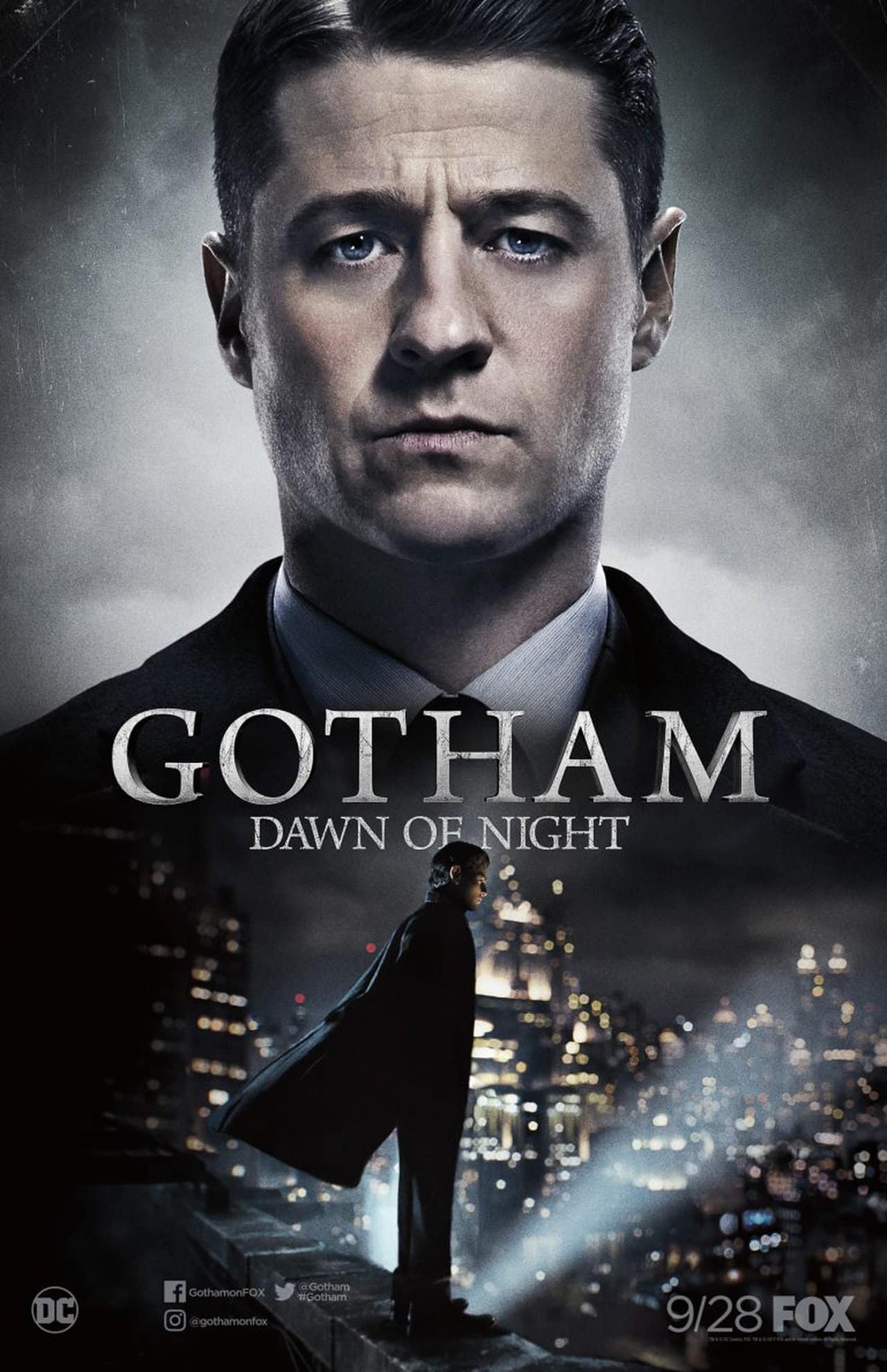 Gotham 4 - Dawn of Night: il poster della quarta stagione al Comic-Con
