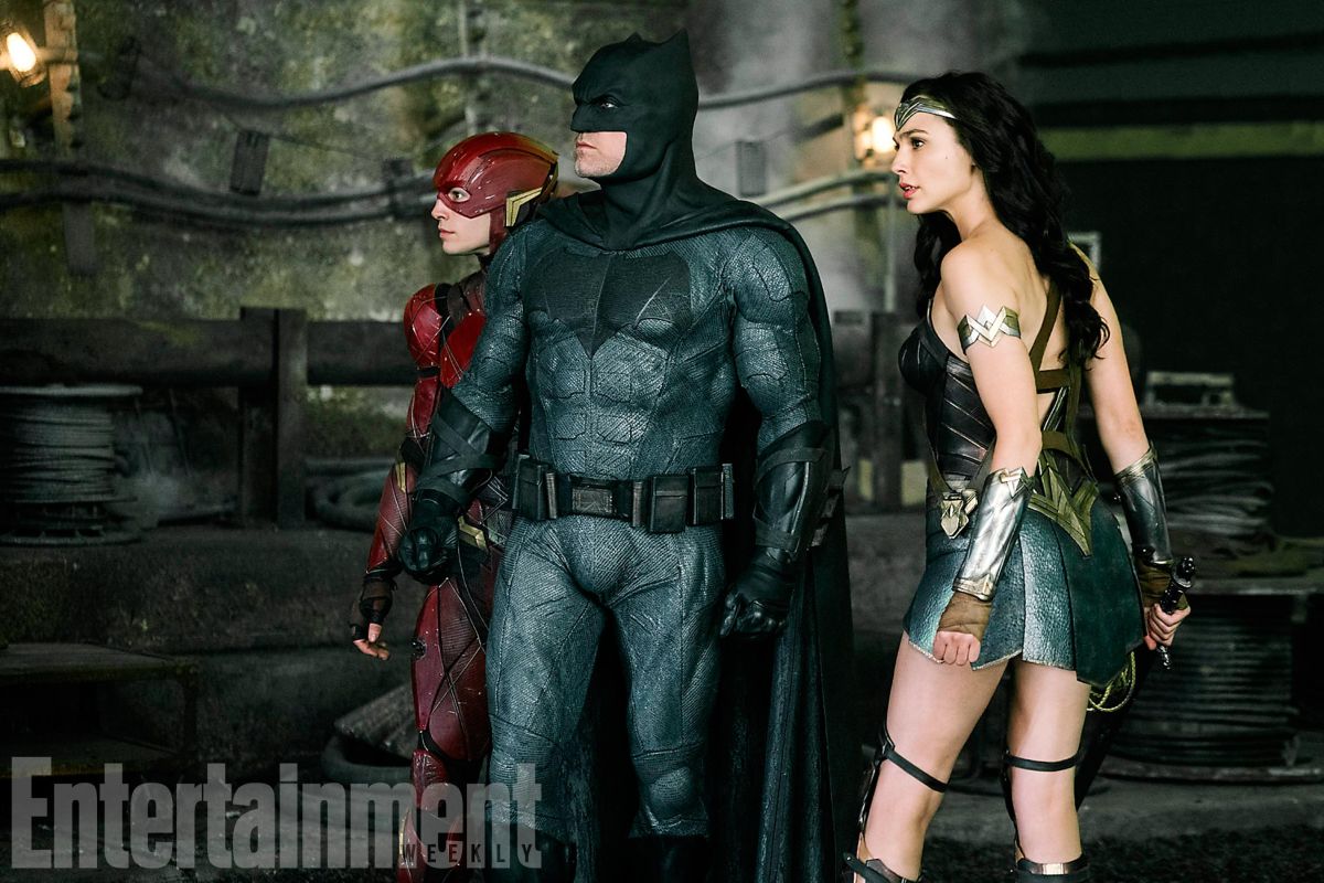 justice league batman flash wonder woman