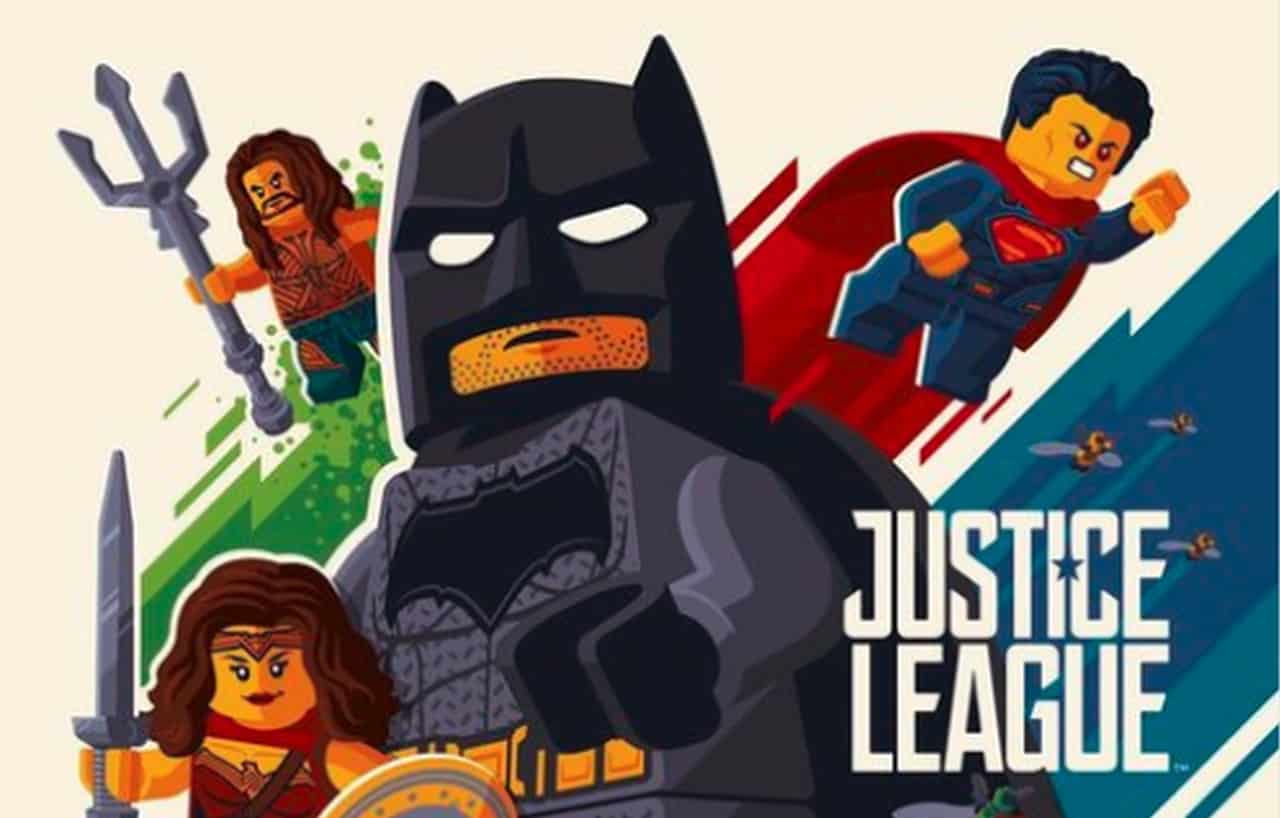 Justice League: ecco il poster in versione LEGO del film