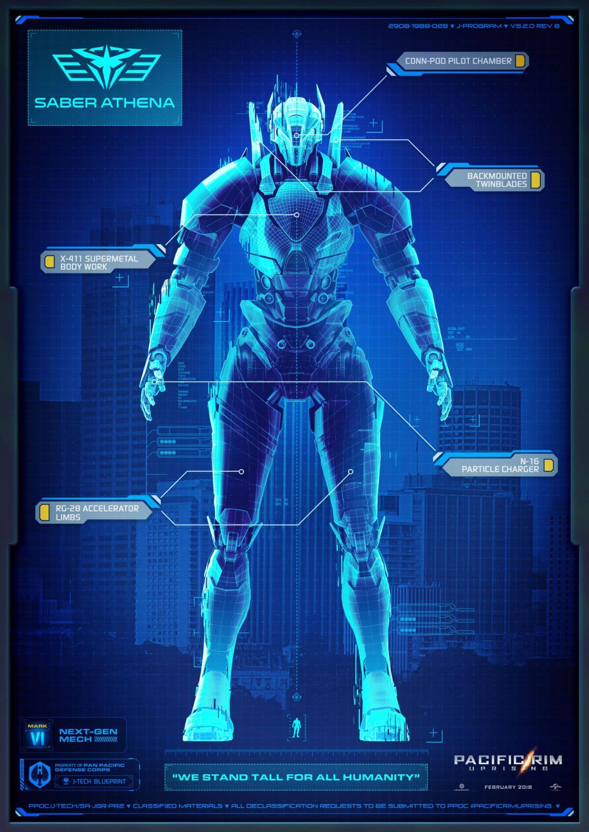 pacific rim: uprising jaeger 3