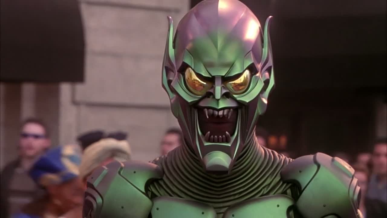 Spider-Man: la maschera originale del Goblin di Willem Dafoe