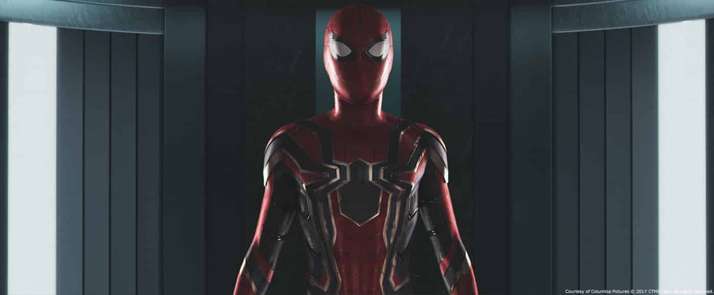 spider-man: homecoming iron suit