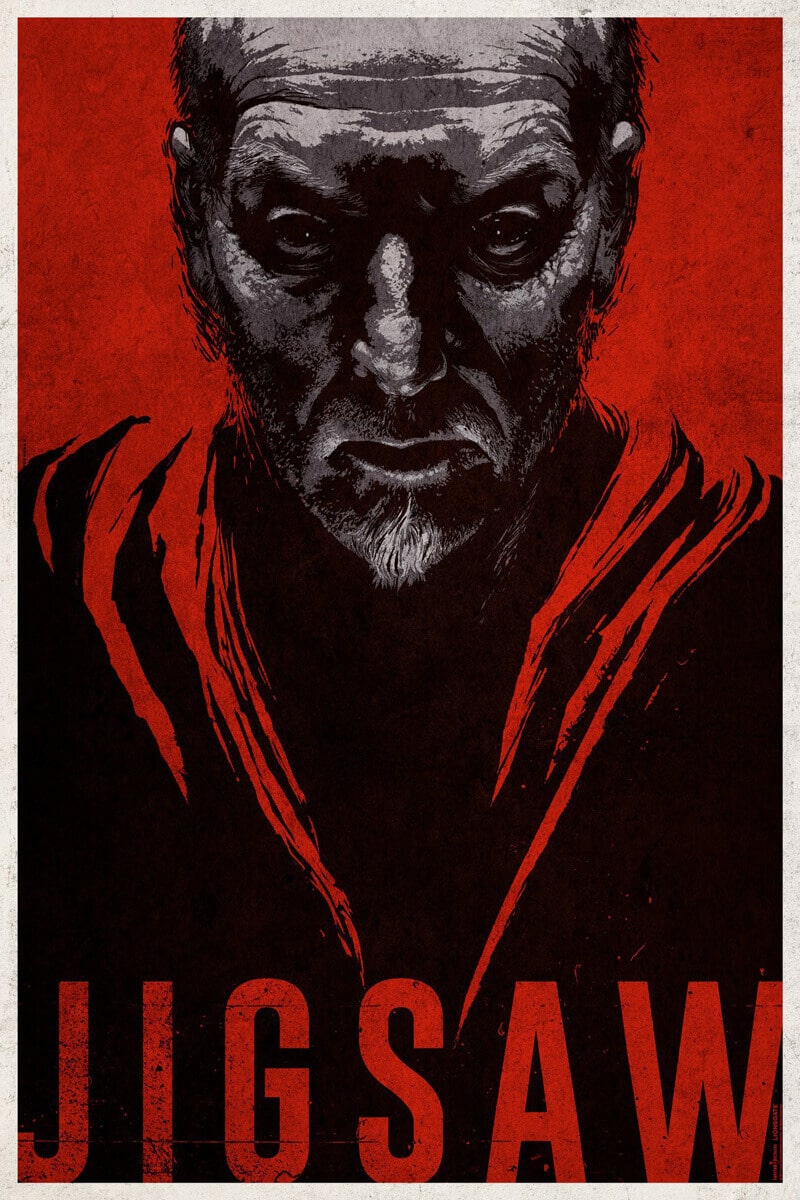 tobin bell jigsaw poster