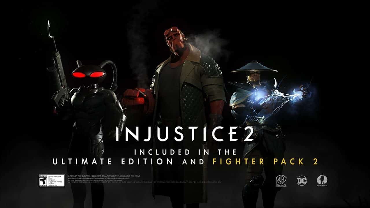 Injustice 2 – Black Manta, Raiden ed Hellboy nel nuovo trailer di gioco