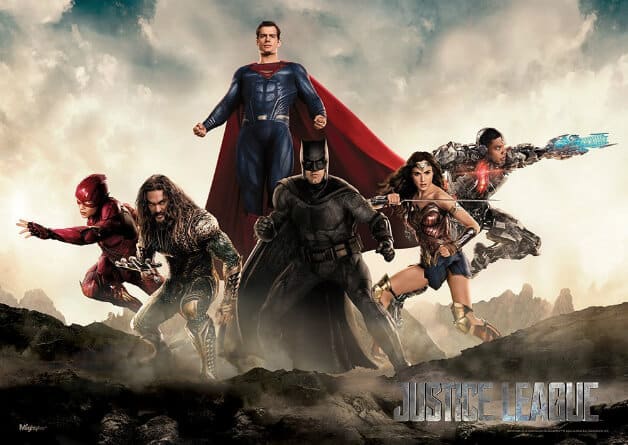 justice league superman banner