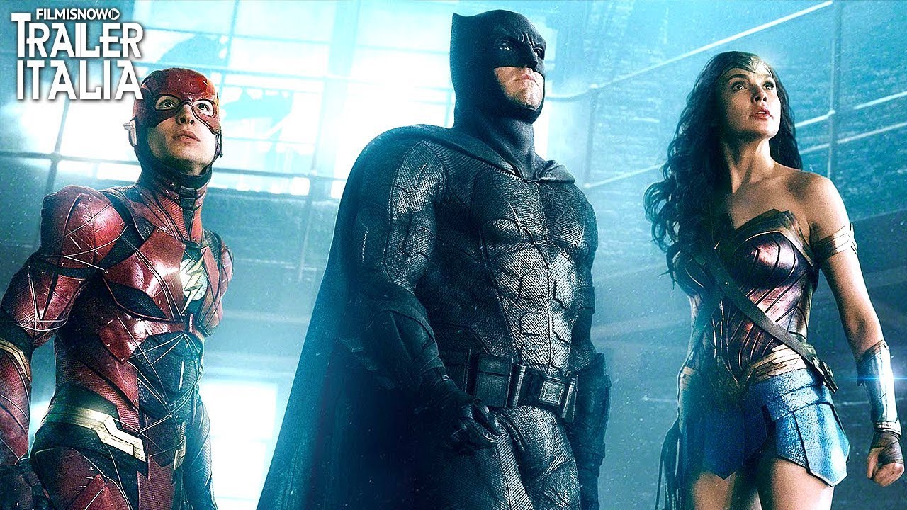 Justice League: trailer italiano del film