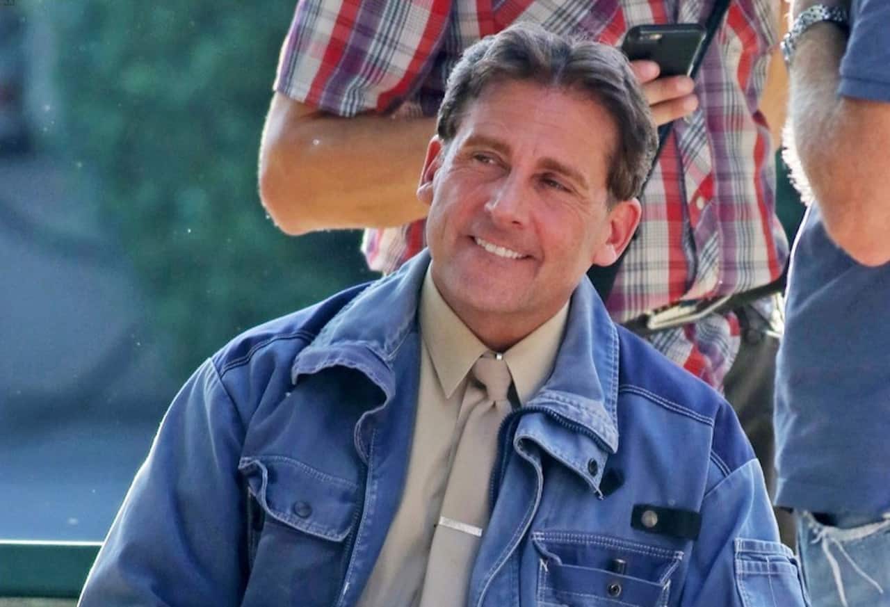 The Women of Marwen: Steve Carell sul set del film di Robert Zemeckis