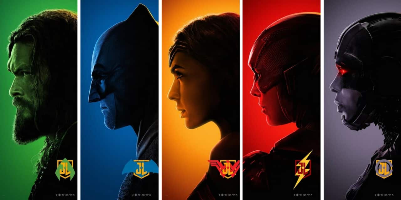 Justice League: i nuovi character poster sono mozzafiato