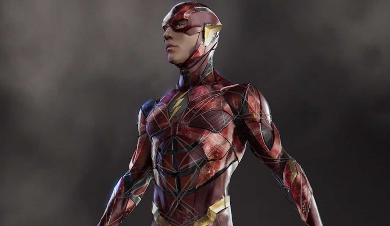 Justice League: la nuova concept art mostra il costume di The Flash nel dettaglio