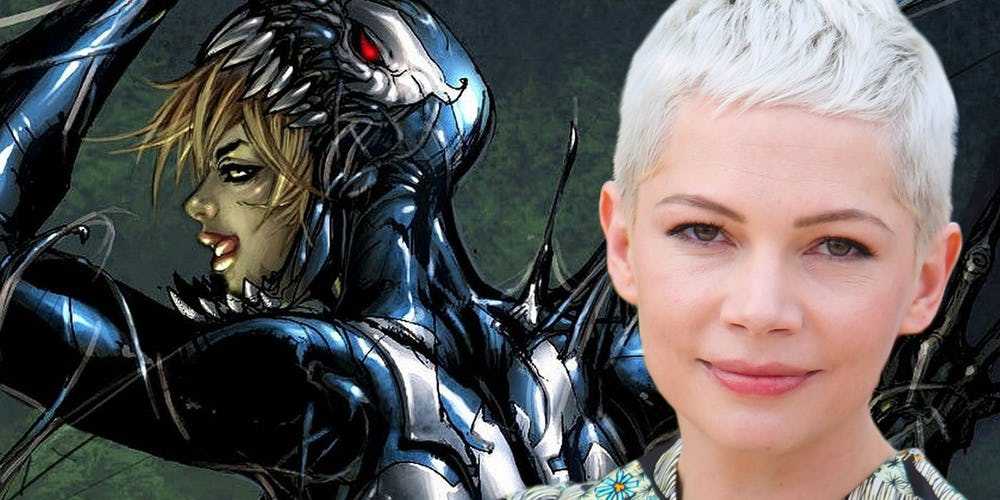 Venom: Michelle Williams in trattative per essere la protagonista femminile