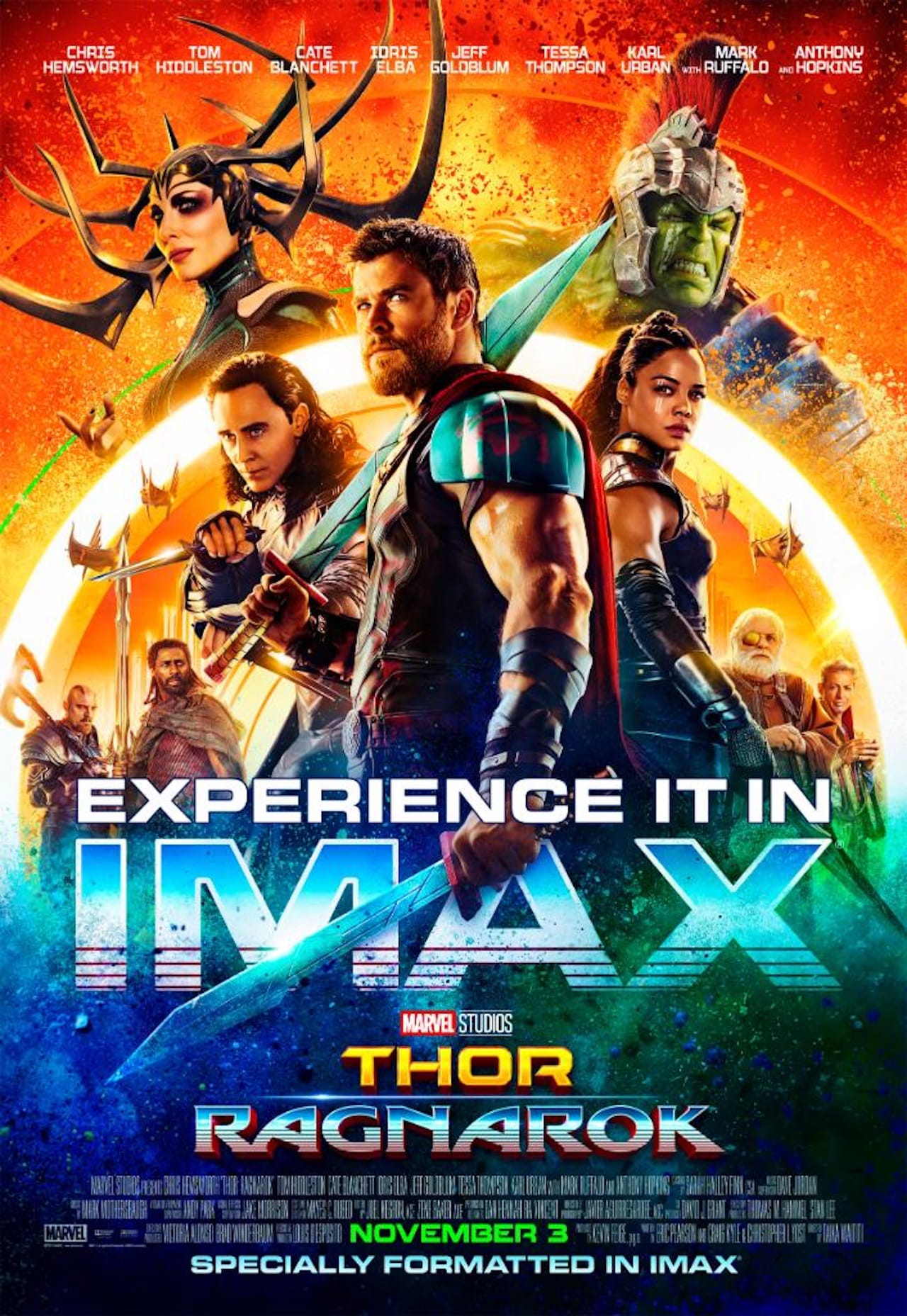 thor: ragnarok poster IMAX