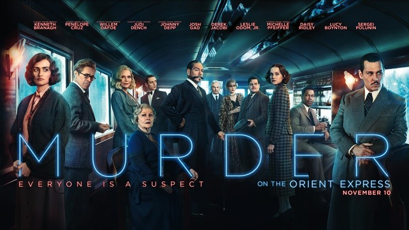 Assassinio sull’Orient Express: l’inquietante clip con Johnny Depp