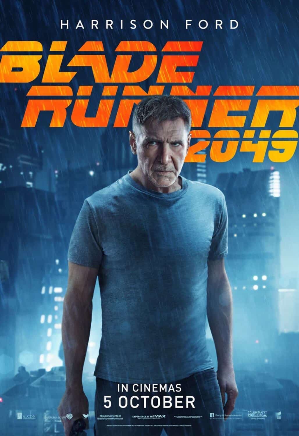 harrison ford blade runner 2049 character poster