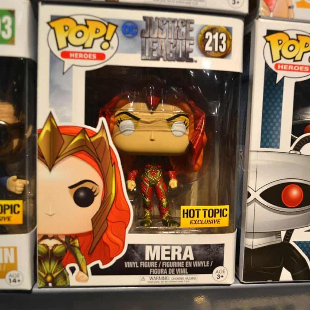 justice league funko pop mera