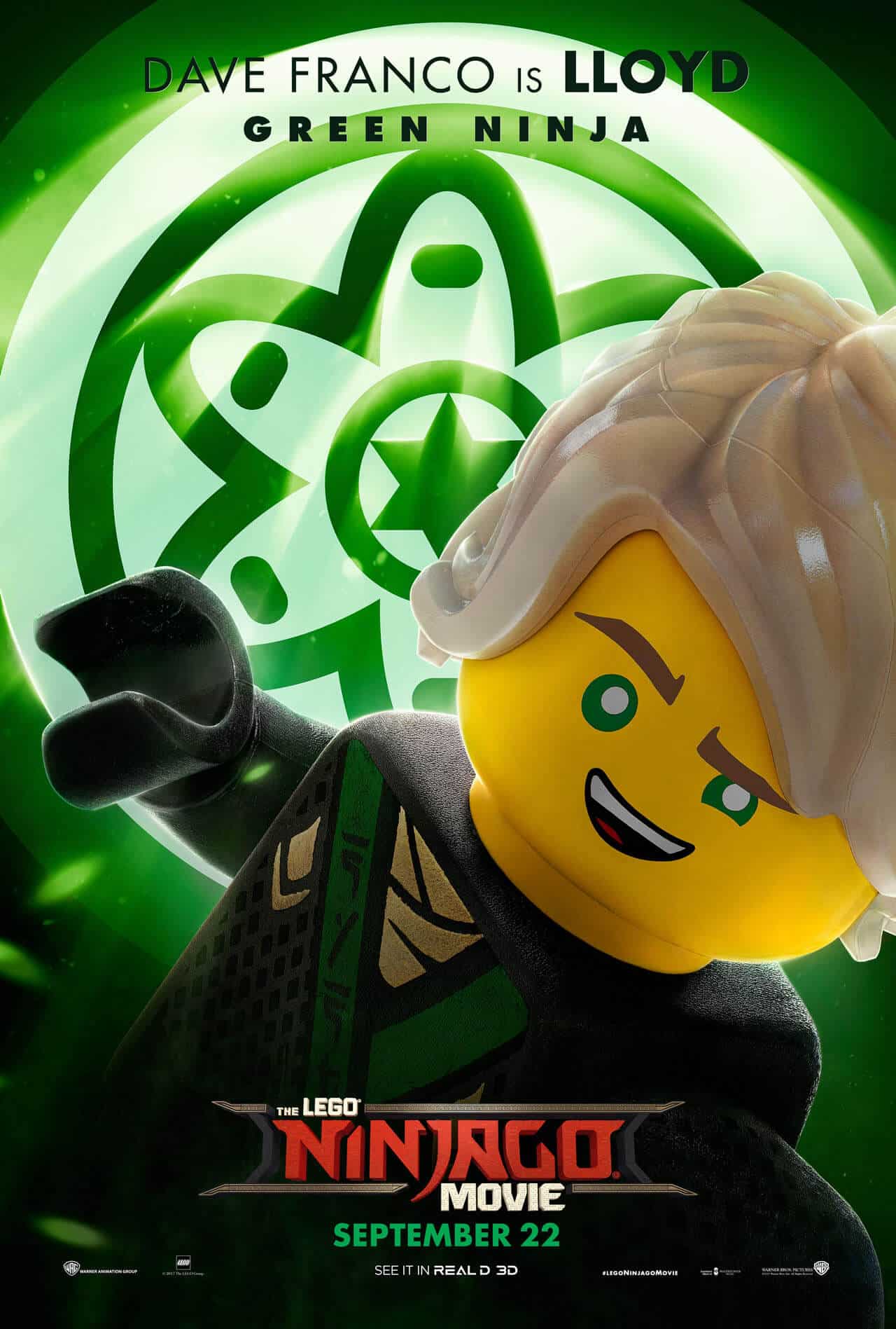 lego ninjago il film character poster 1