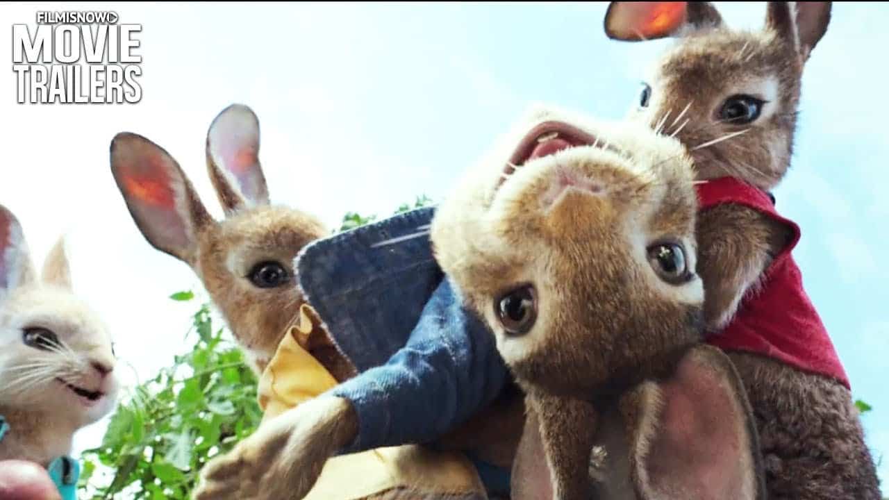 Peter Rabbit: trailer del film in tecnica mista con Margot Robbie