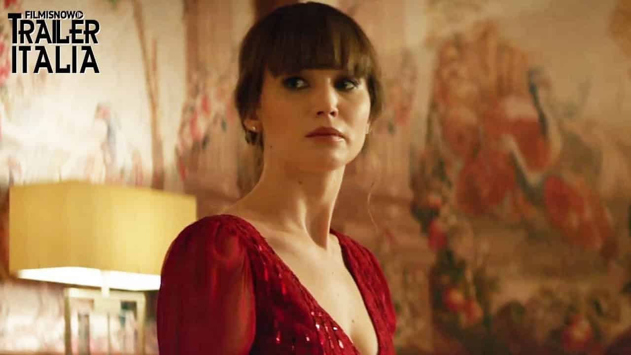 Red Sparrow: trailer italiano con Jennifer Lawrence spia seducente