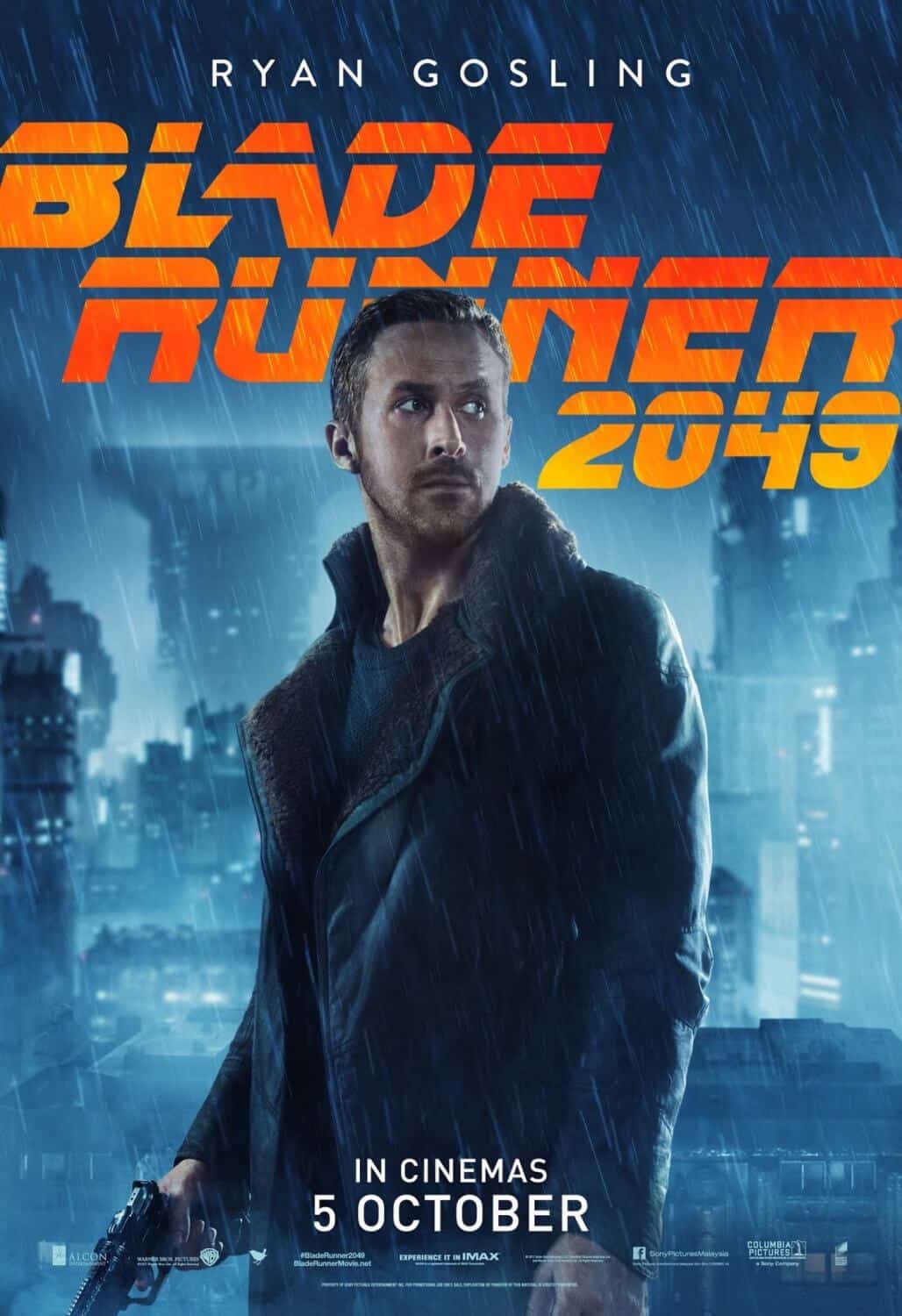 ryan gosling blade runner 2049 character poster