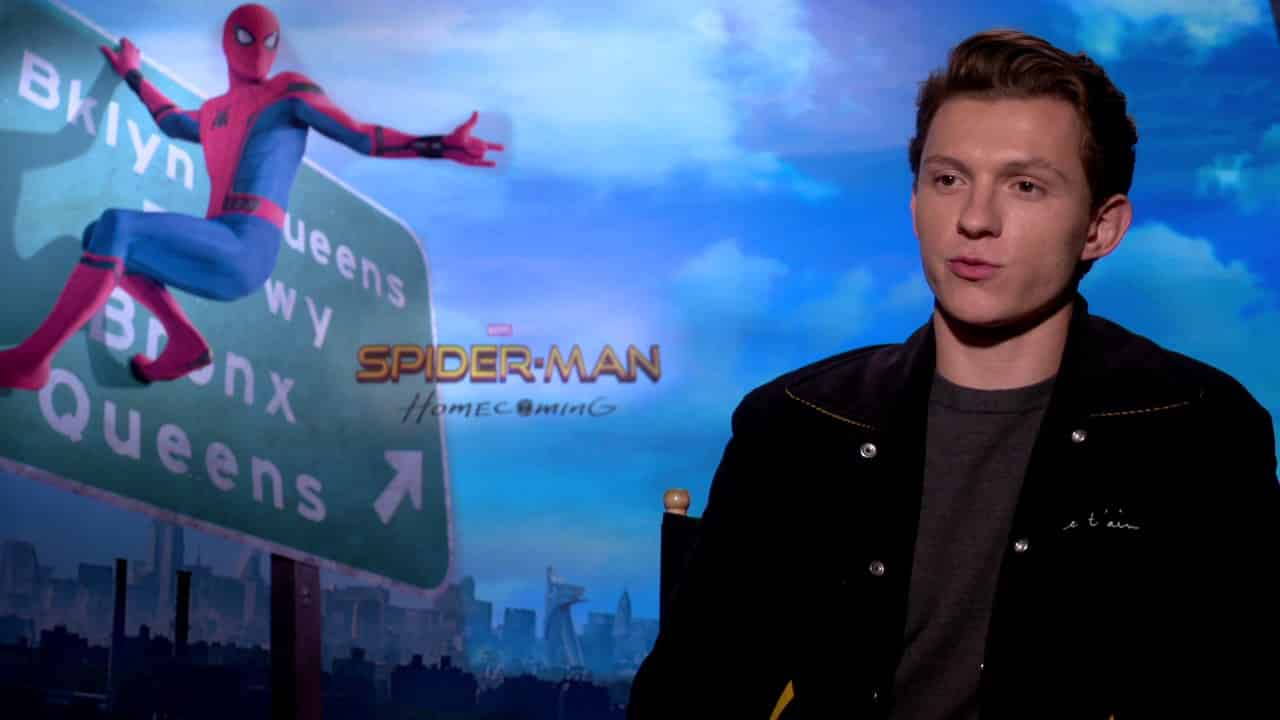 Tom Holland nell’esilarante gag reel di Spider-Man: Homecoming