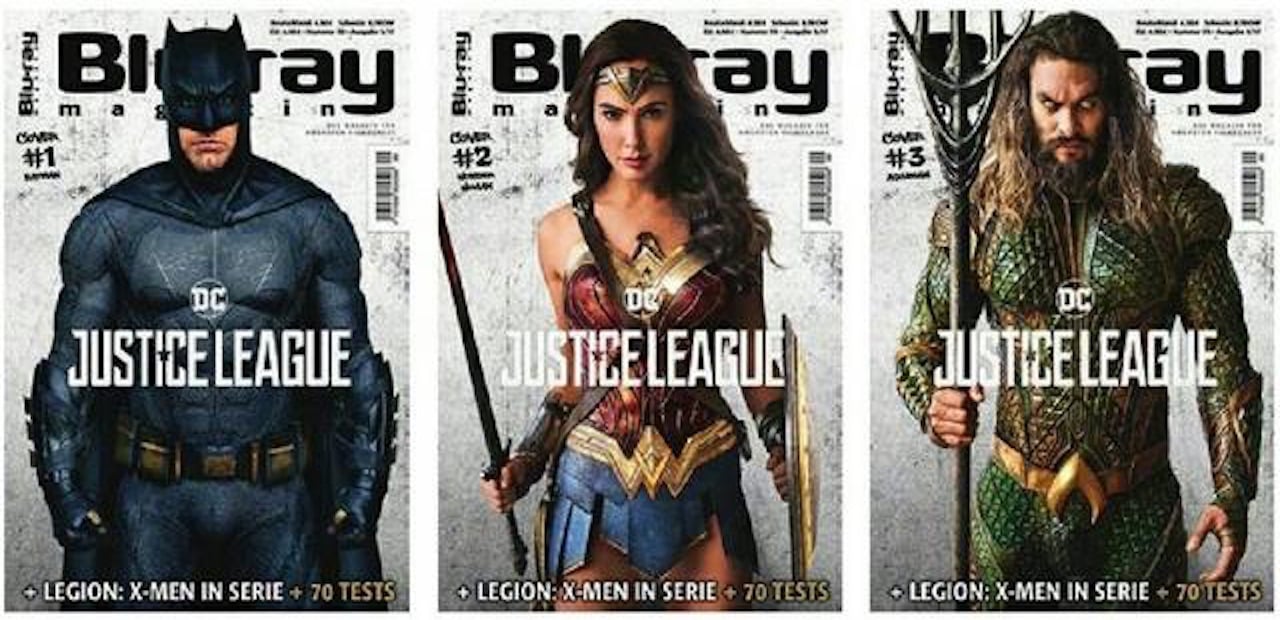 Justice League: il miglior sguardo agli eroi sulle copertine di Blu-ray